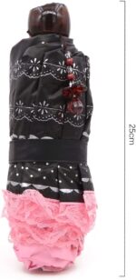 heart princess lace windproof uv protection parasol