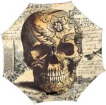 logo windproof reverse umbrella