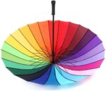 logo uv protection rainbow parasol