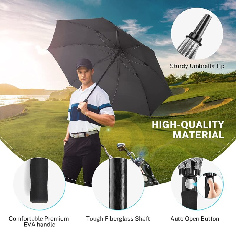 68 inch automatic oversized golf umbrella
