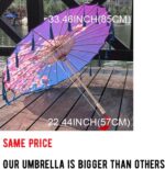 logo windproof waterproof led parasol
