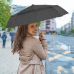 plus automatic windproof portable umbrella