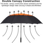 double canopy oversized golf umbrella
