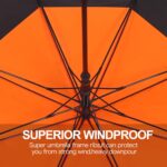 double canopy oversized golf umbrella