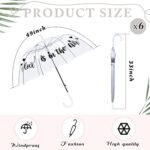 clear wedding umbrella