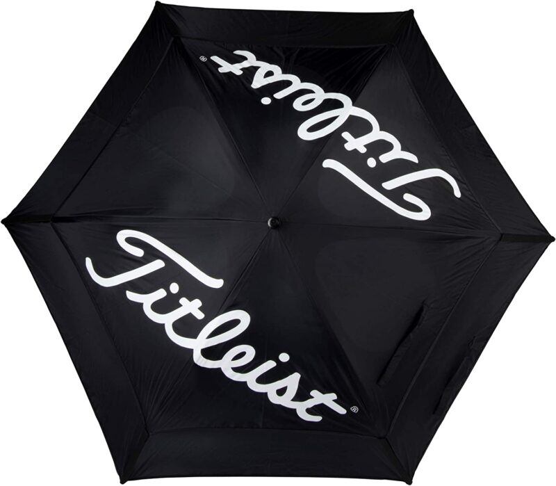 players double canopy golf umbrella