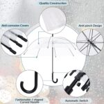 pack of 36 packs clear umbrella
