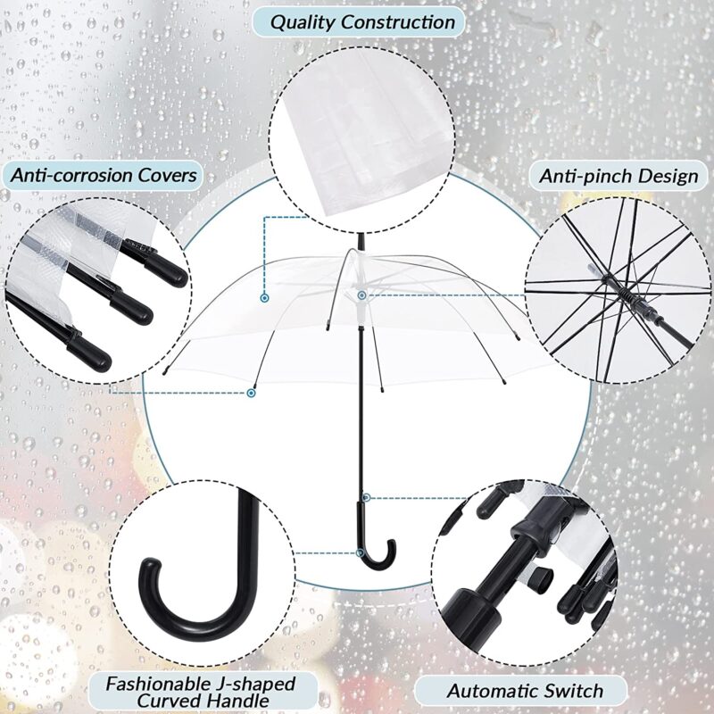 pack of 36 packs clear umbrella
