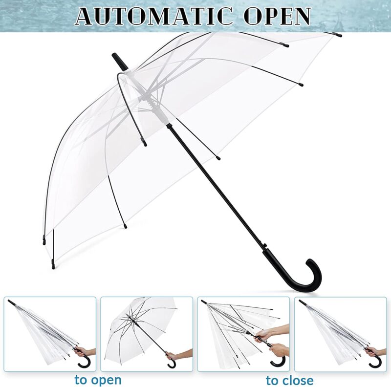 pack of 36 packs clear umbrella