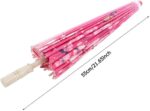 oiled paper umbrella paper umbrellas decorations windproof women handmade chinese classical dance parasol pink