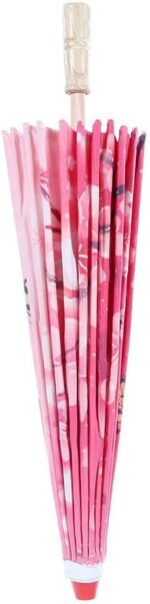 oiled paper umbrella paper umbrellas decorations windproof women handmade chinese classical dance parasol pink