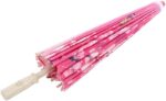 oiled paper umbrella paper umbrellas decorations windproof women handmade chinese classical dance parasol pink