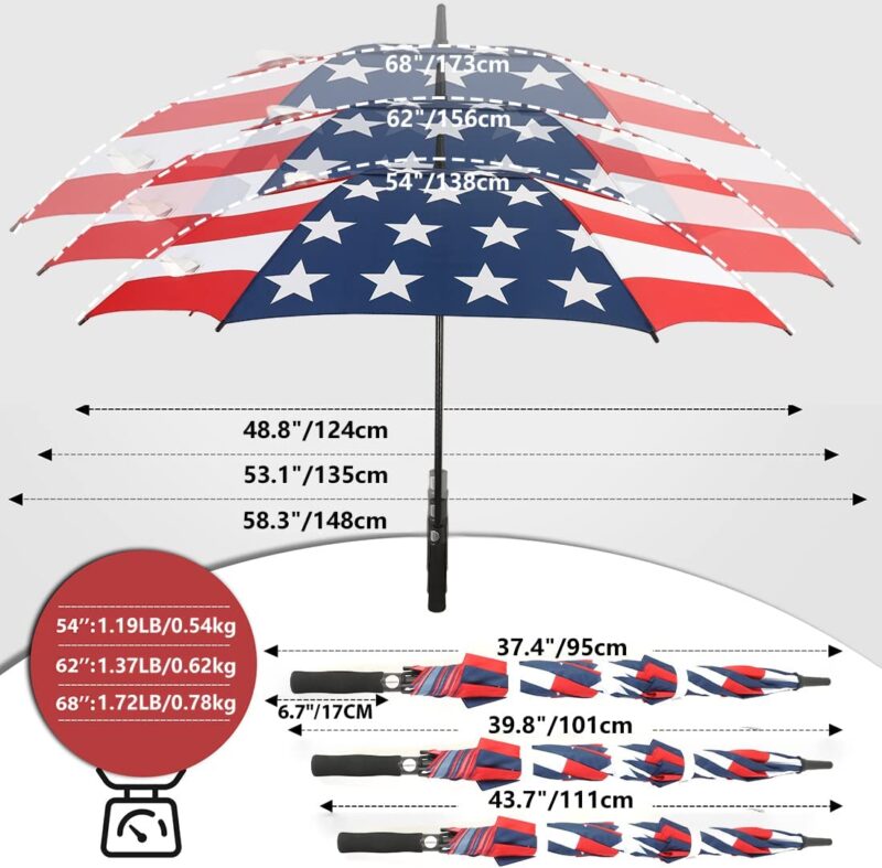 windproof oversized golf umbrella