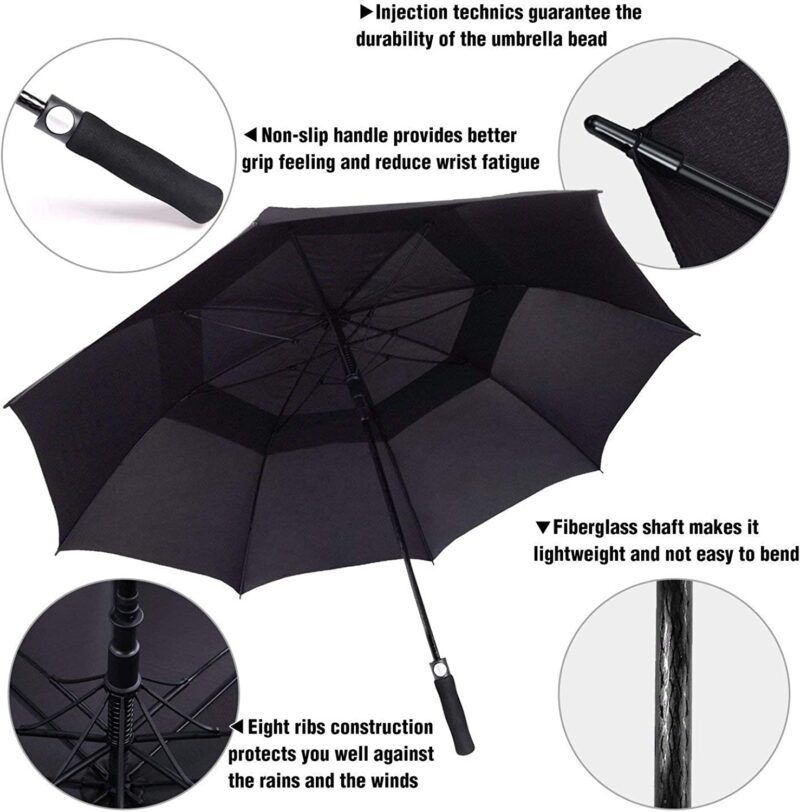 68 inch automatic oversized golf umbrella