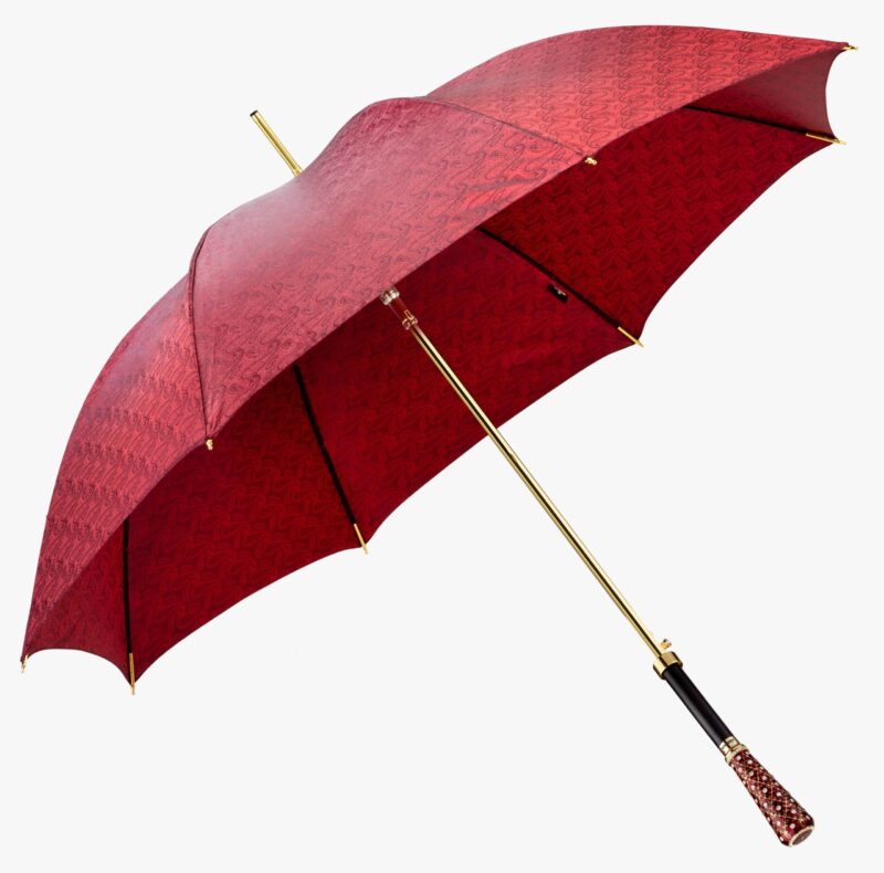 earl red leaf scepter single layer umbrella