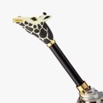 giraffe polka dot long handle umbrella