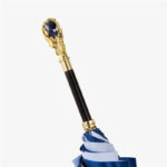 purple stone double umbrella