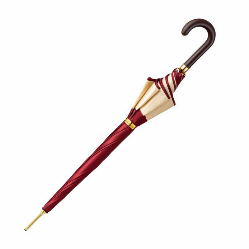 norma 25 round sheepskin curved handle long handle umbrella