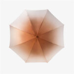 heart shaped 2 drill curved handle double layer umbrella