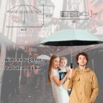 logo automatic windproof compact oversized parasol