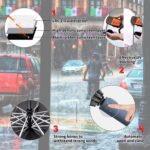 logo automatic windproof compact oversized parasol