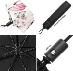 small automatic windproof compact folding umbrella