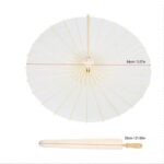 wedding white paper parasol bulk case umbrellas 32 inch 10 pack patio lawn amp garden adults children