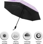 small automatic windproof compact folding umbrella