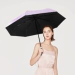 small automatic windproof compact folding umbrella