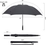 68 inch automatic windproof oversized golf umbrella