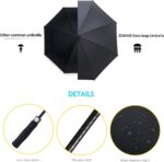 68 inch automatic windproof oversized golf umbrella