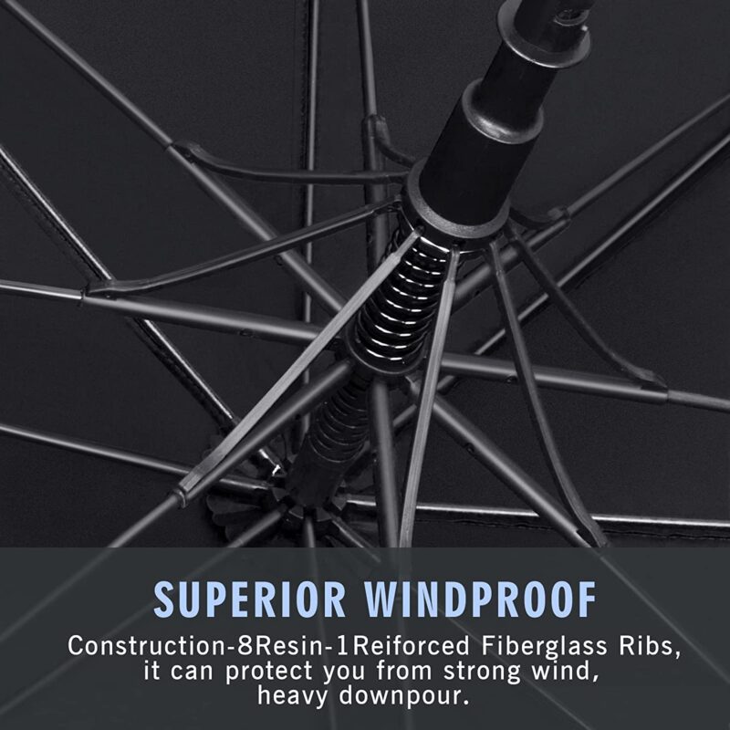 68 inch automatic windproof oversized golf umbrella