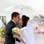 pack of 18 automatic clear wedding umbrella