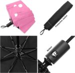 small automatic windproof compact folding umbrella