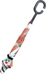 logo windproof reverse umbrella