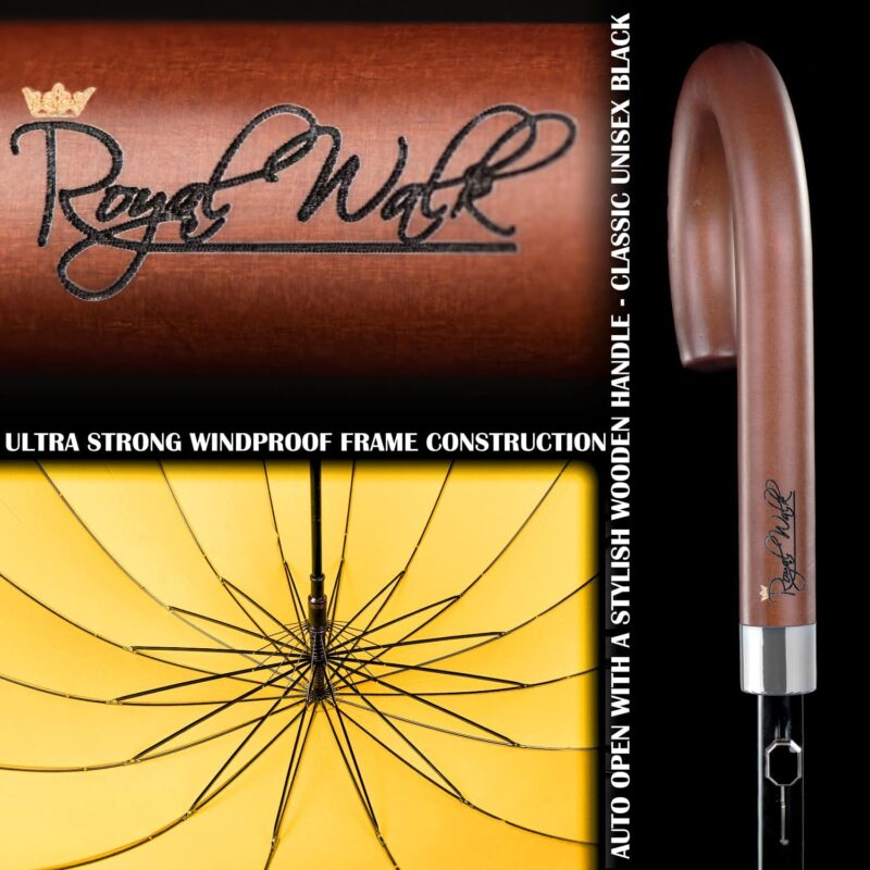 54 inch automatic windproof oversized umbrella