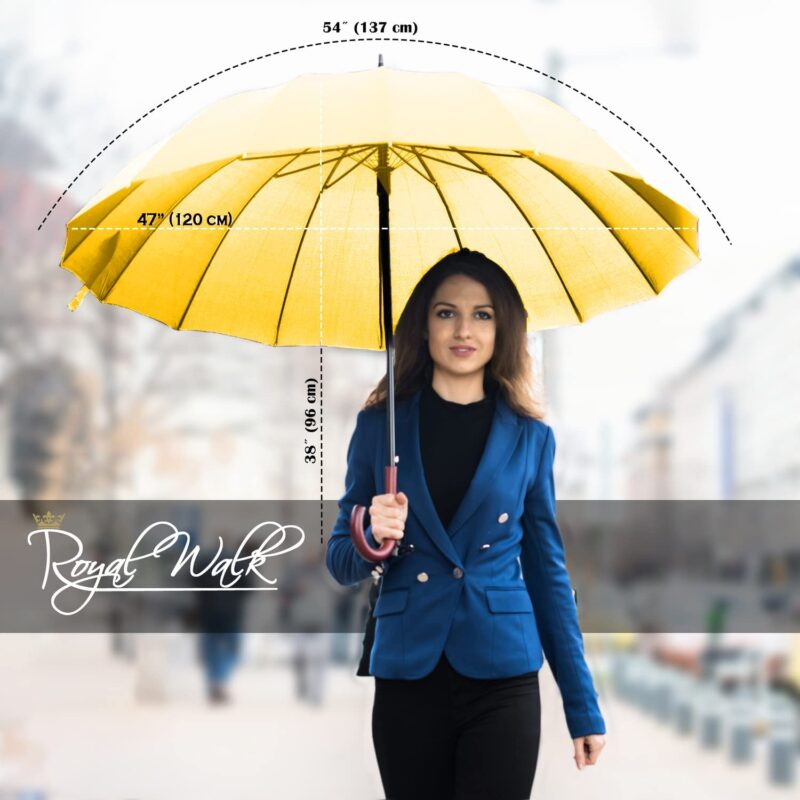 54 inch automatic windproof oversized umbrella