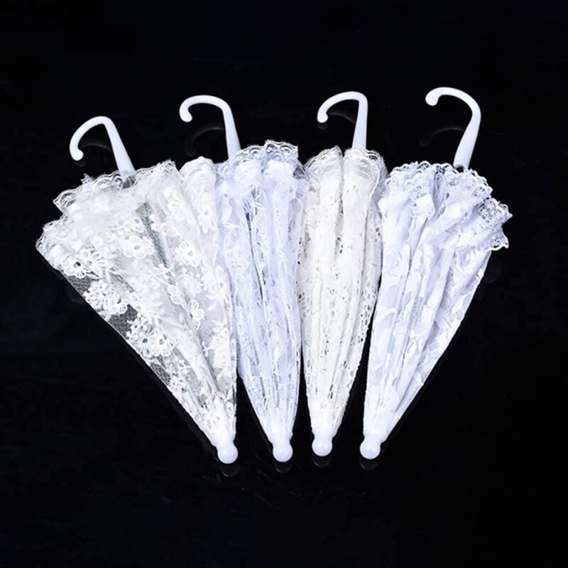 lace flower sun umbrella cotton embroidery bridal umbrella lace parasol umbrella romantic wedding bridal umbrell