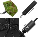 small automatic windproof compact folding umbrella