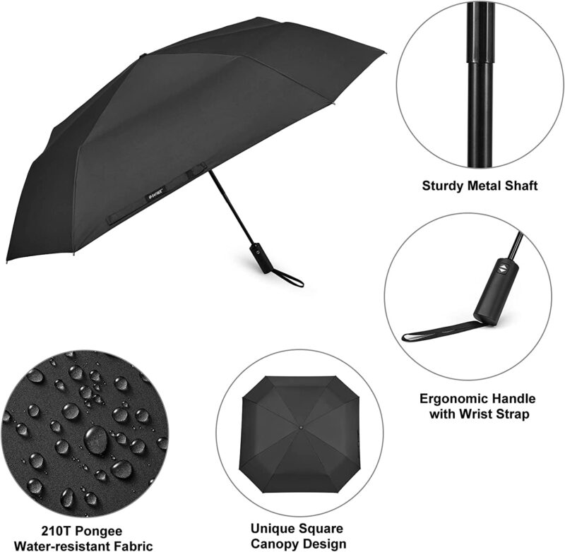 54 inch windproof compact oversized golf umbrella