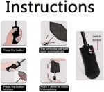 logo automatic folding umbrella