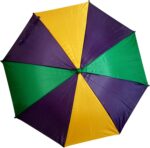 mardi gras umbrella second line parasol green purple gold 16 inch b07mb4ptw9 inch