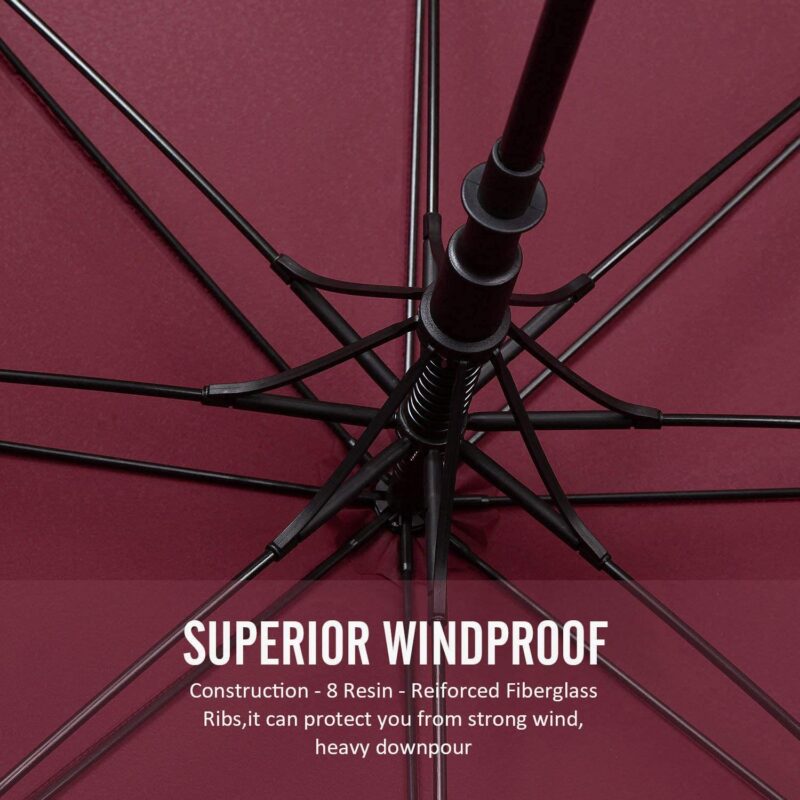 58 inch double canopy oversized golf umbrella