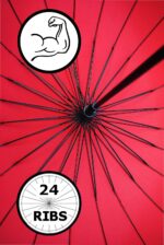 logo windproof parasol