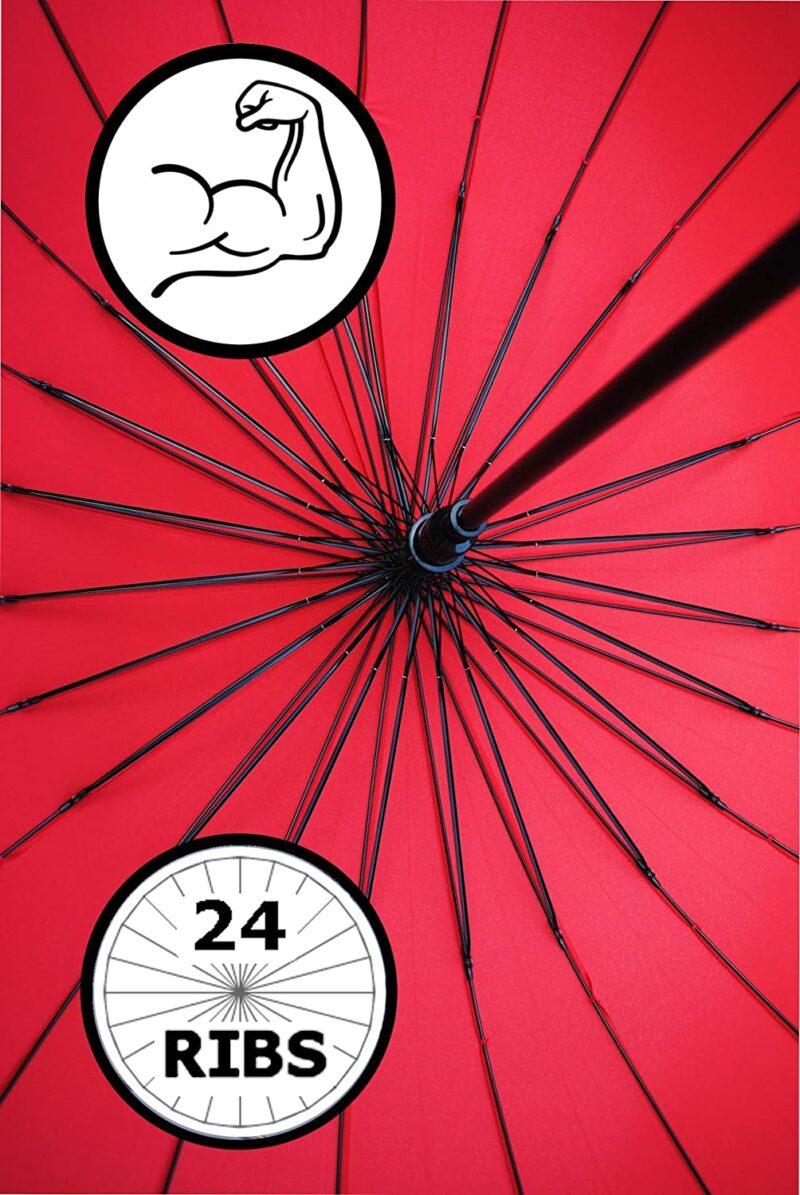 logo windproof parasol