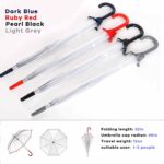 automatic clear wedding umbrella