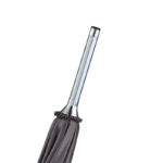 white straight umbrella