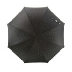 white black straight umbrella