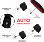 windproof compact folding umbrella