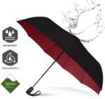windproof compact folding umbrella